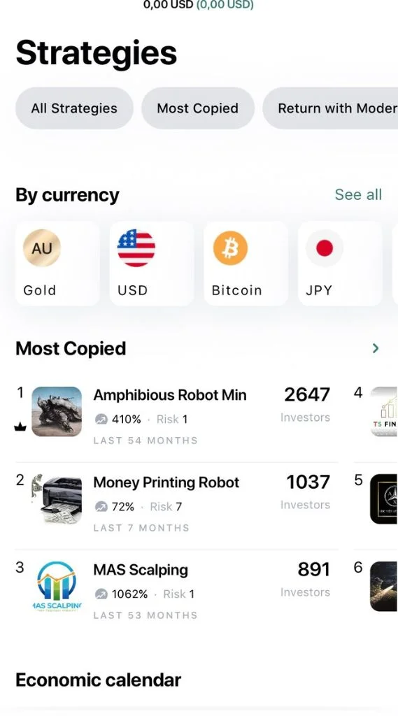 Choose Exness Copy Trading Strategies According to Your Preferences好みに応じてExnessコピートレード戦略を選択してください
