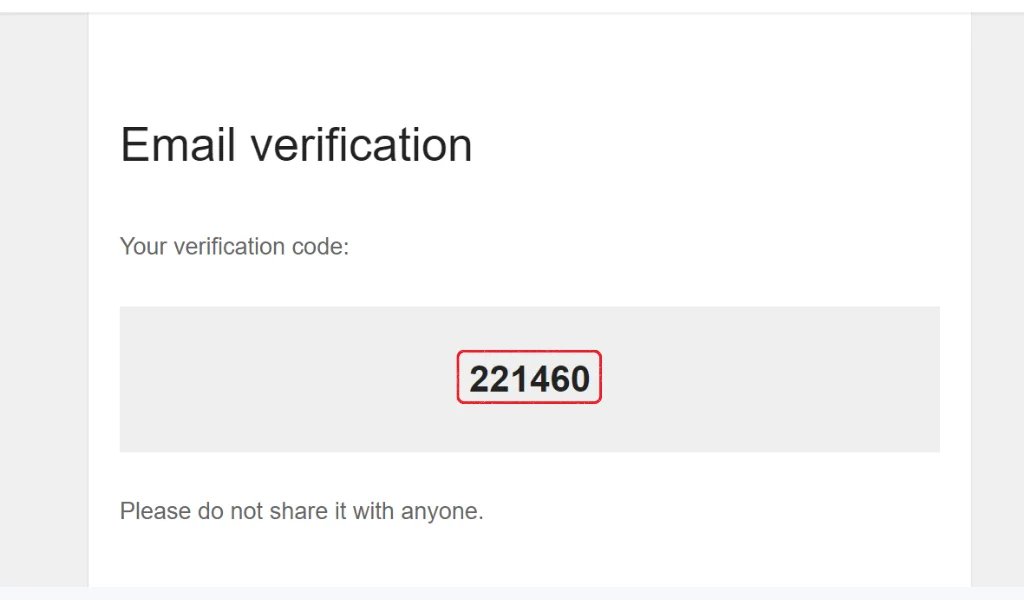 Receive Verification Code When Creating an Exness AccountExnessアカウント作成時に認証コードを受け取る