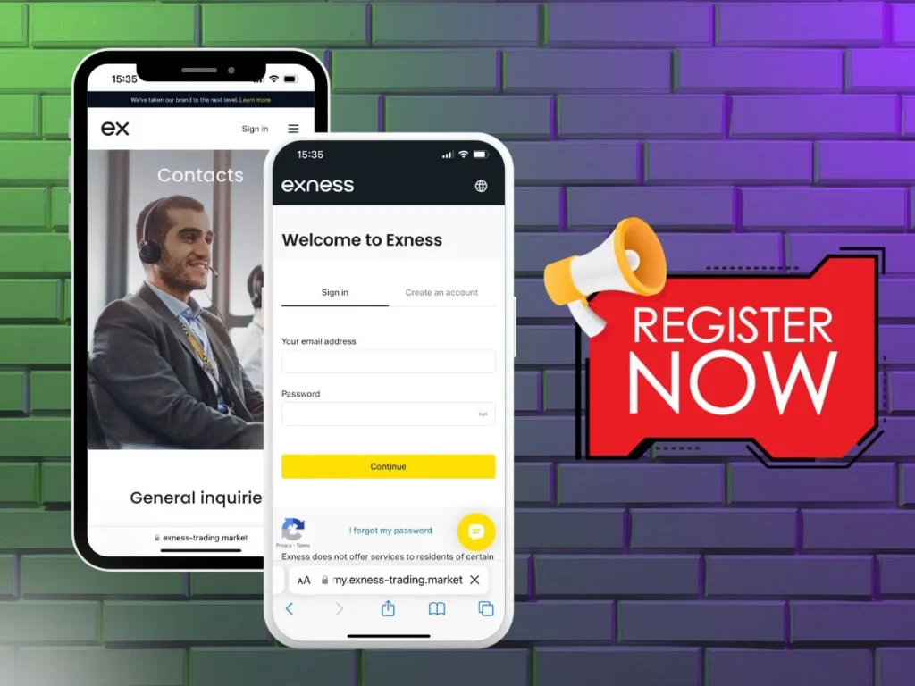 Creating an Exness Account on Your Phone is Simple and QuickスマートフォンでExnessアカウントを作成するのは簡単かつ迅速です
