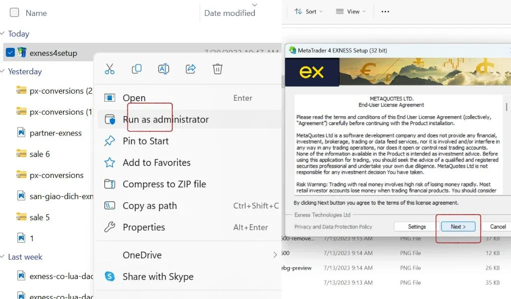 Launch and access the MetaTrader 4 platformMetaTrader 4プラットフォームを起動してアクセスする