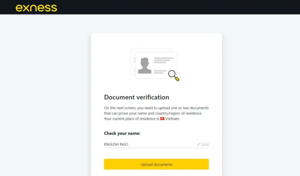 Identity Verification本人確認