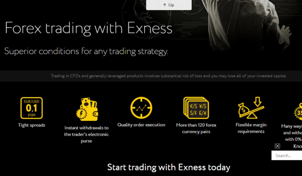Exness Asia's list of activitiesExness Asiaの活動リスト