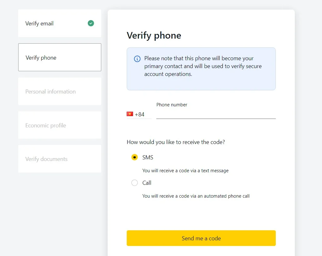 Verification requires your personal information.確認には個人情報が必要です。