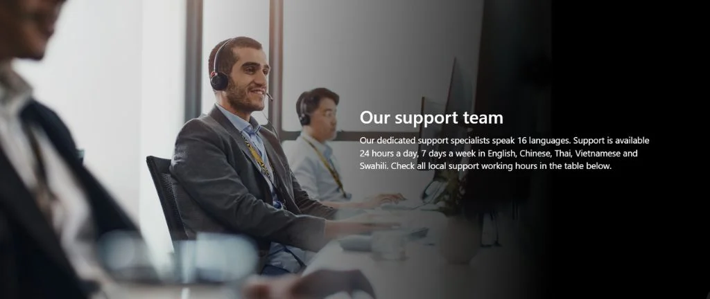 Exness supports 16 languages, and you can contact us at any time.Exness は 16 の言語をサポートしており、いつでもお問い合わせいただけます。