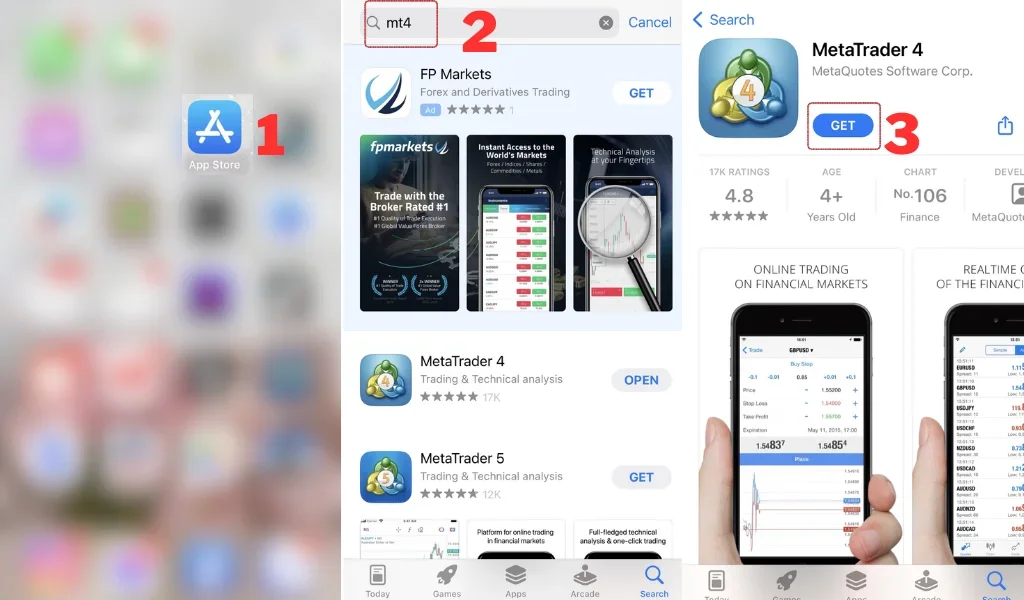 How to Download the MT4 Mobile Application on ExnessExnessでMT4モバイルアプリケーションをダウンロードする方法