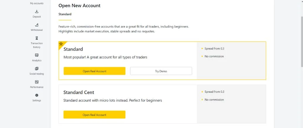 How to Open an Exness MT4 AccountExness MT4アカウントの開設方法