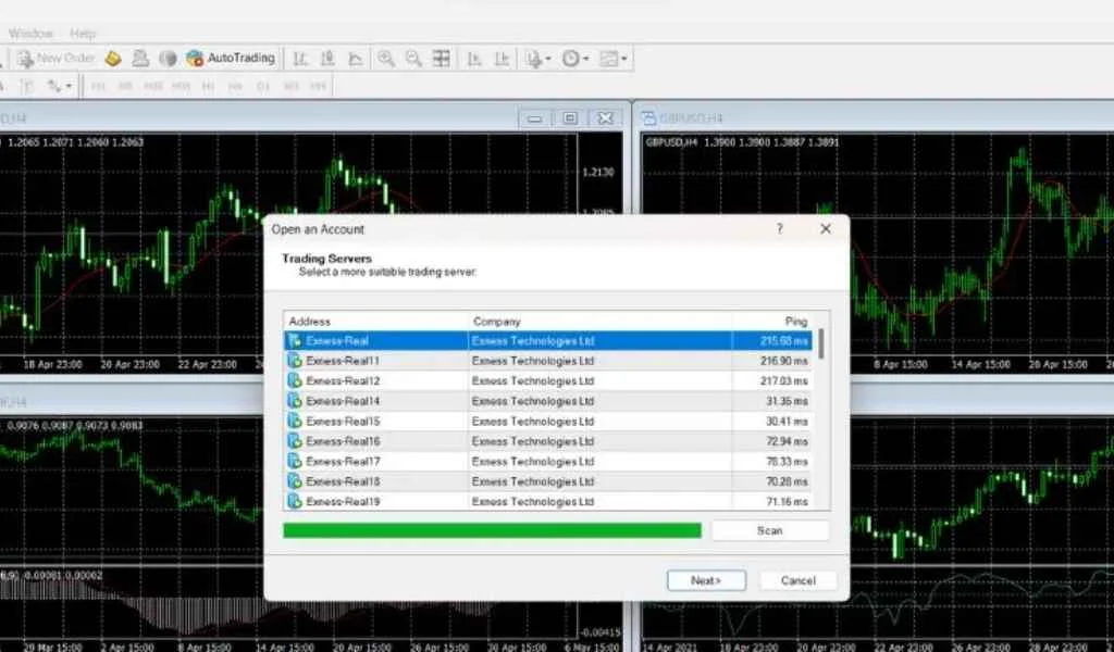 Steps to download Exness MT4 to your computerExness MT4をコンピューターにダウンロードする手順