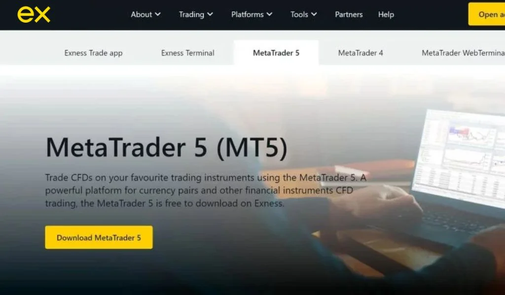 It allows you to install MT5 Exness on your device.デバイスに MT5 Exness をインストールできるようになります。