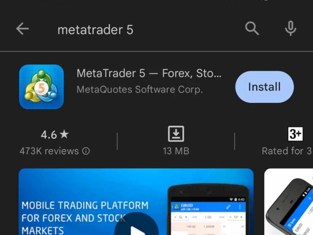 Search for MetaTrader 5MetaTrader 5を検索