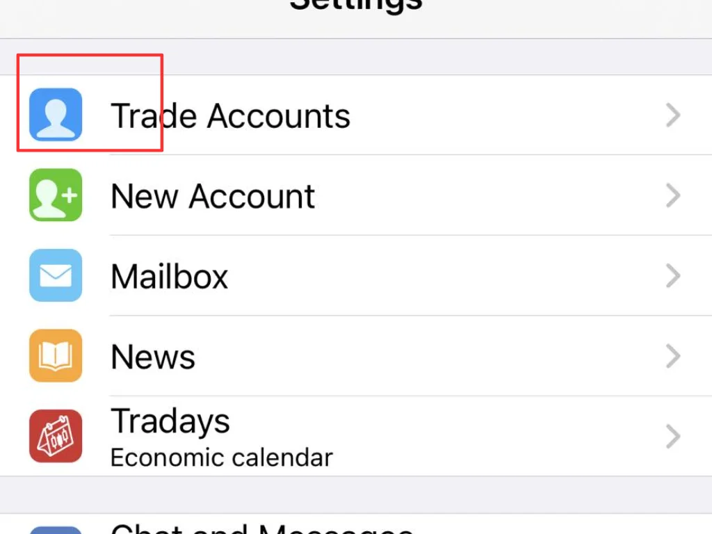 Log in to Your Accountアカウントにログイン
