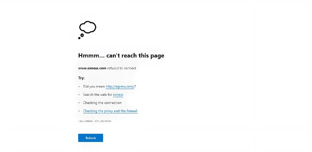 Due to the issue, access to Exness is not possible.この問題により、Exness にアクセスできません。