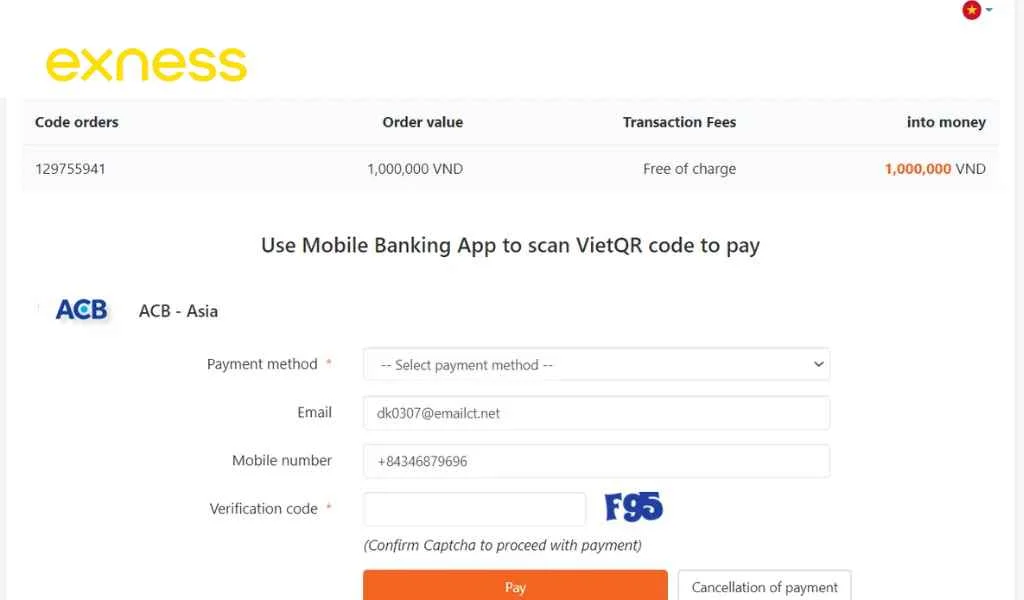 Quickly scan the VietQR code using your mobile banking appモバイルバンキングアプリを使用してVietQRコードをすばやくスキャンします