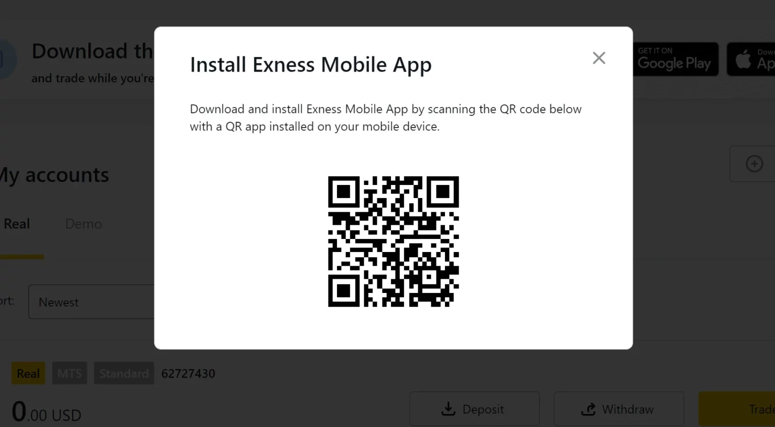 Scan QR codeQRコードをスキャン