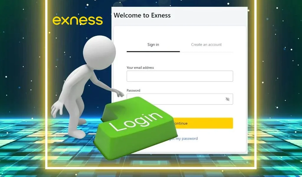 Log in to your Exness account.Exness アカウントにログインします。