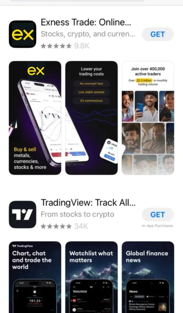 Download Exness Trading MobileExness Trading Mobileをダウンロード
